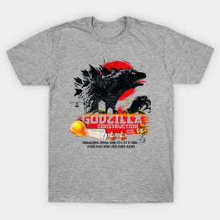 Godzilla Construction Company T-Shirt